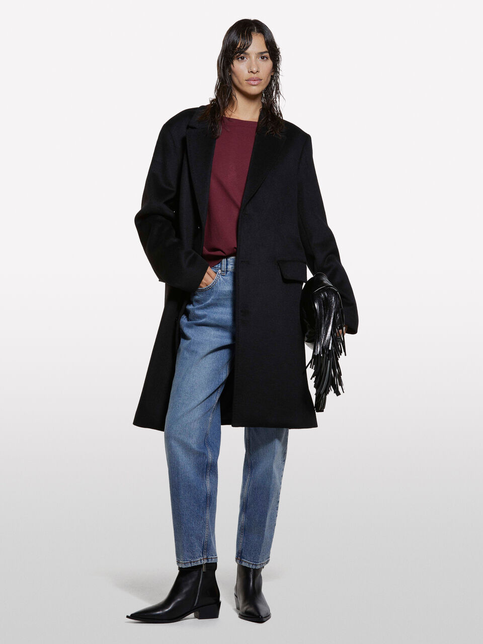 BOAT-NECK SWEAT.L/S Femme image number null