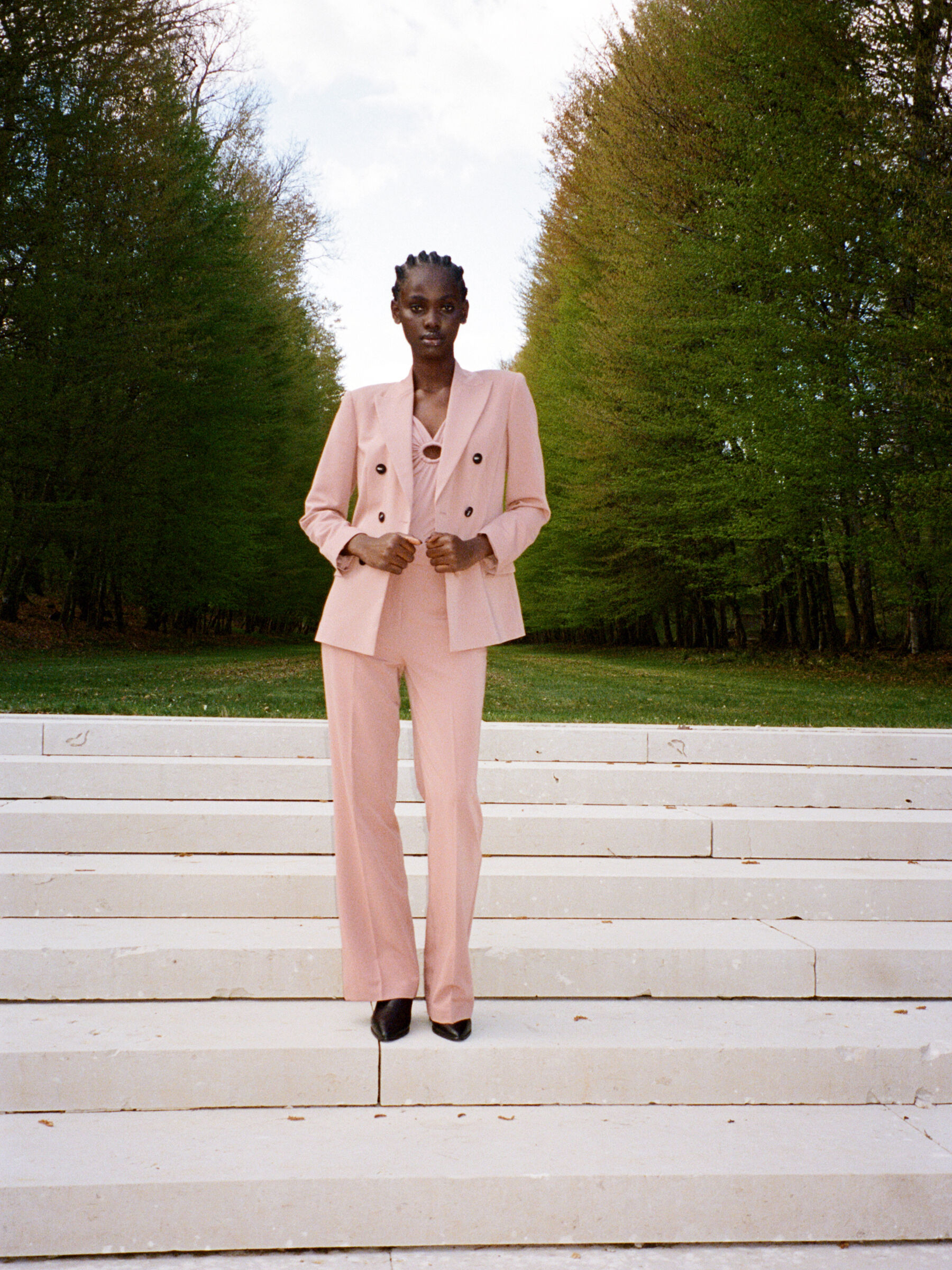Pantalon palazzo Rose Poudr Sisley