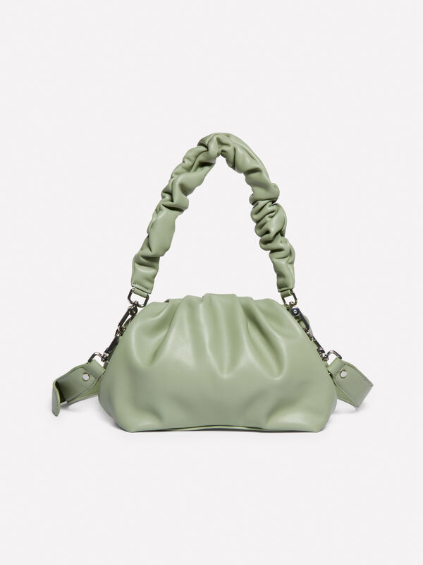 Pochette vert clair à poignée froncée - pochettes et étuis pour téléphone portable pour femme | Sisley