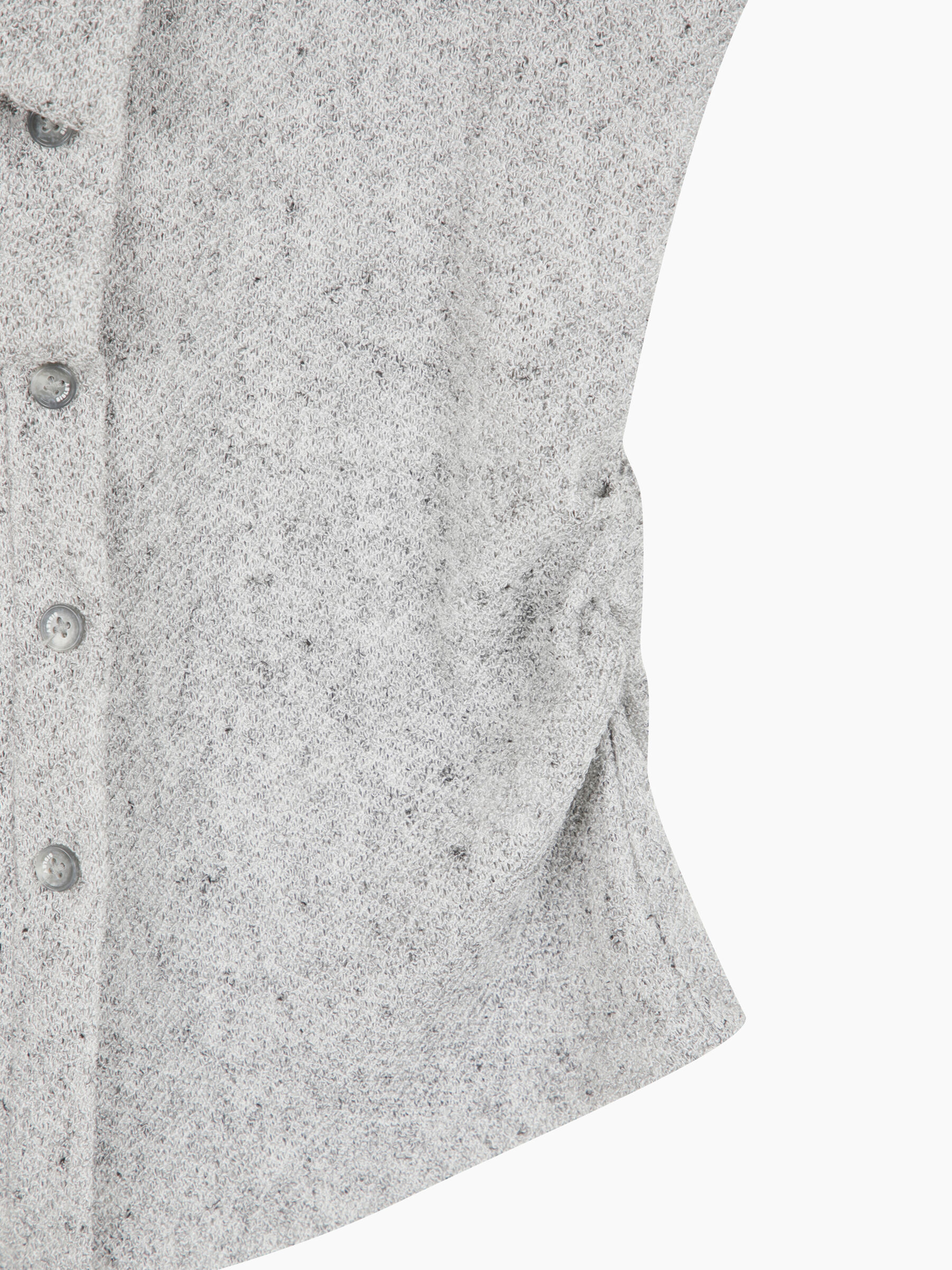 BUTTONED SWEATER H/S Femme image number null