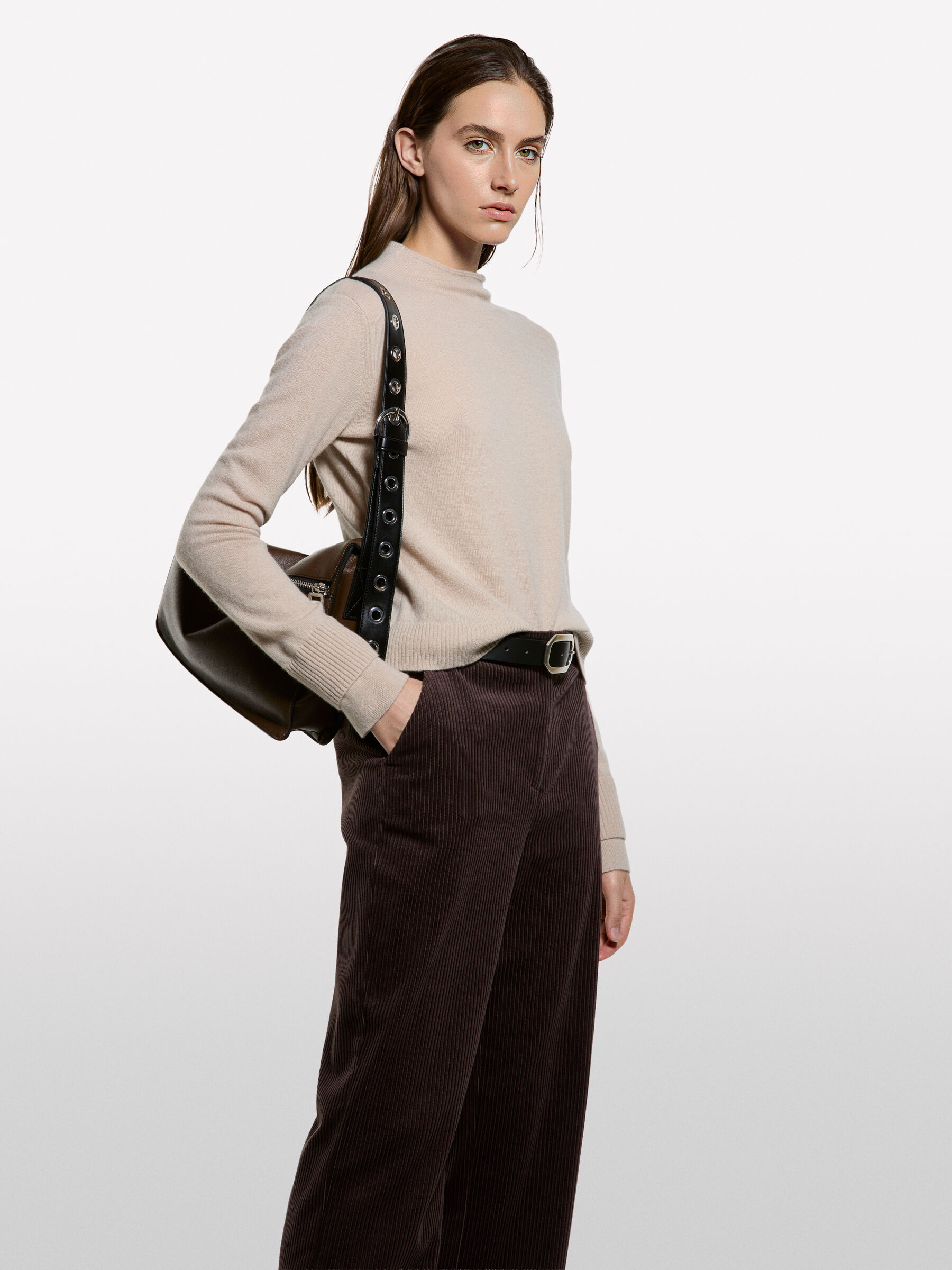 TURTLE NECK SWEATER Femme image number null