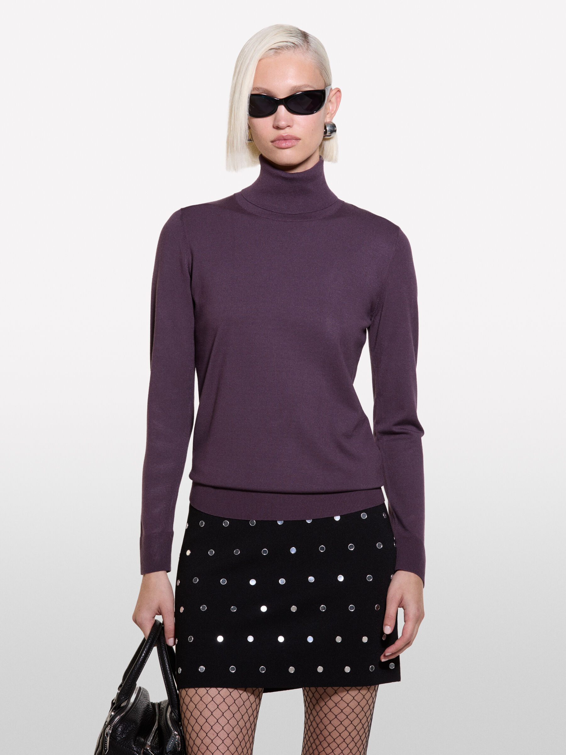 TURTLE NECK SWEATER Femme image number null