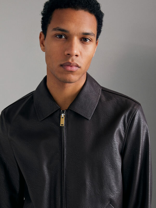 Veste en tissu enduit - vestes et blousons pour homme | Sisley