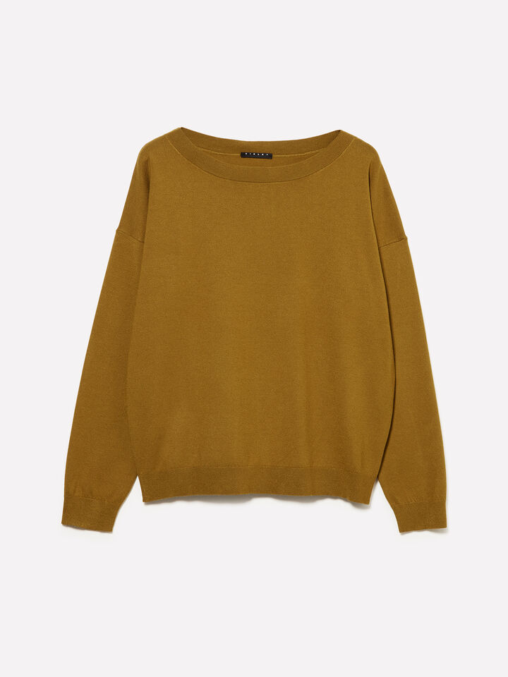 BOAT-NECK SWEAT.L/S Femme