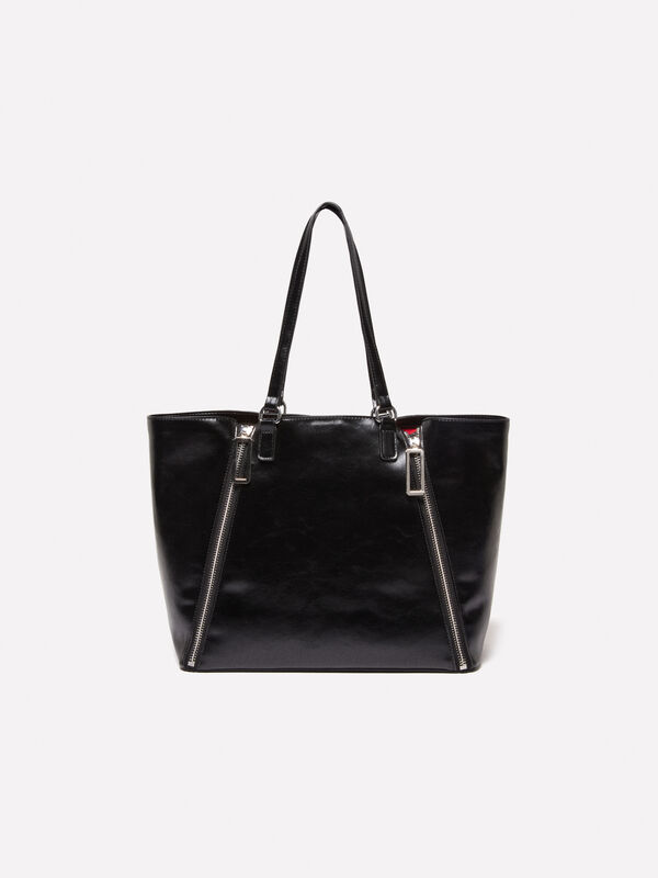 Shopper bag with zippers - sacs cabas pour femme | Sisley