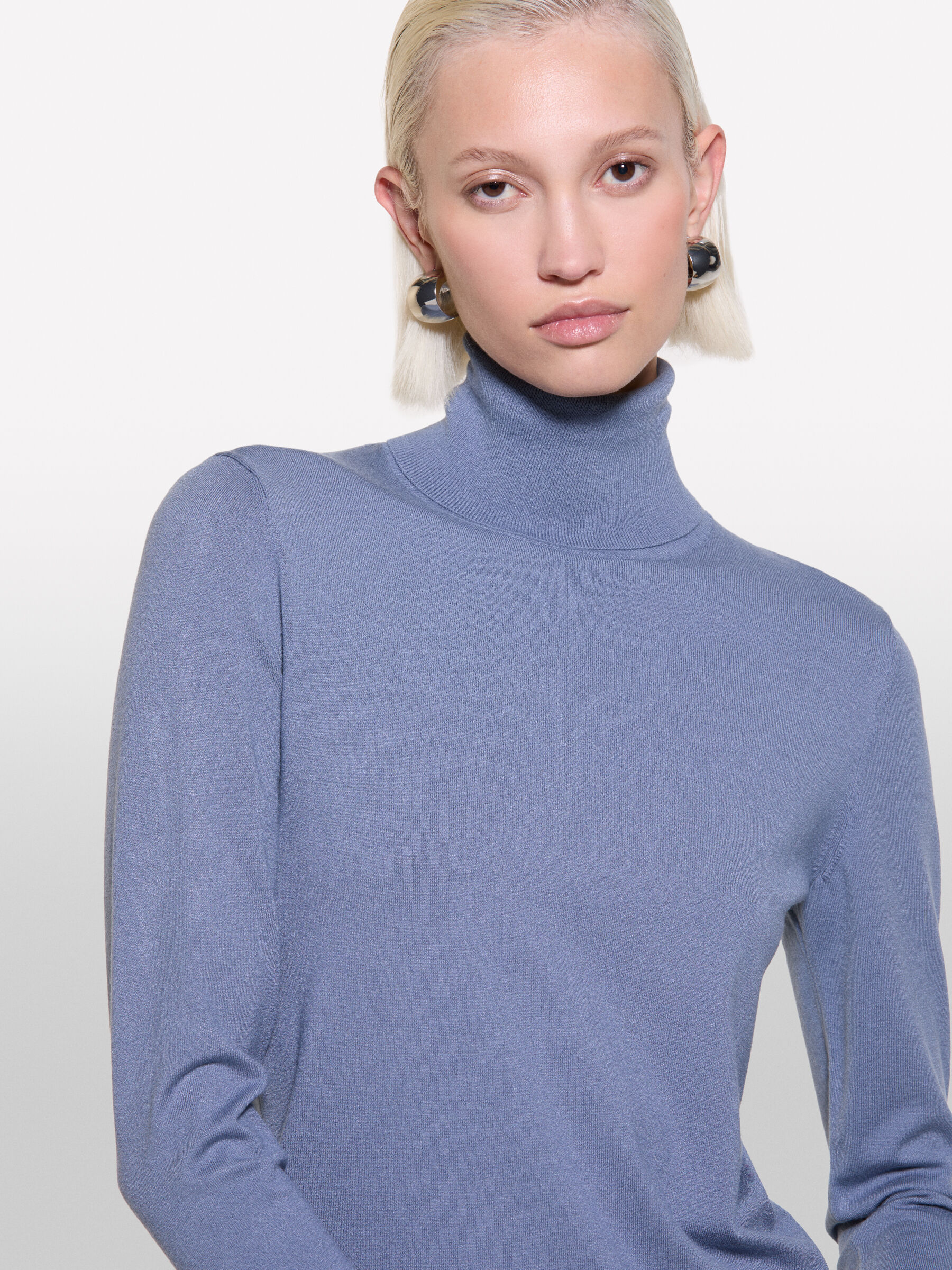 TURTLE NECK SWEATER Femme image number null