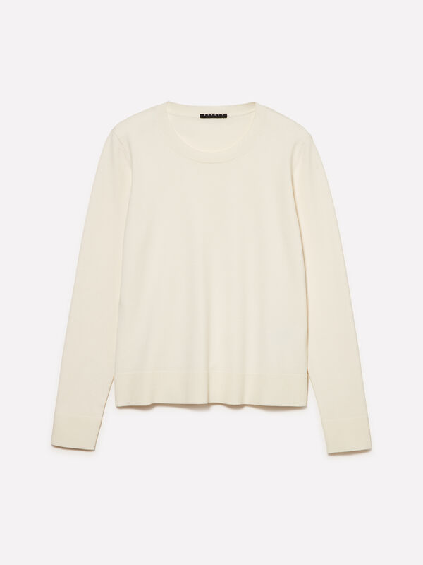 pull &agrave; col rond - pulls col rond pour femme | Sisley