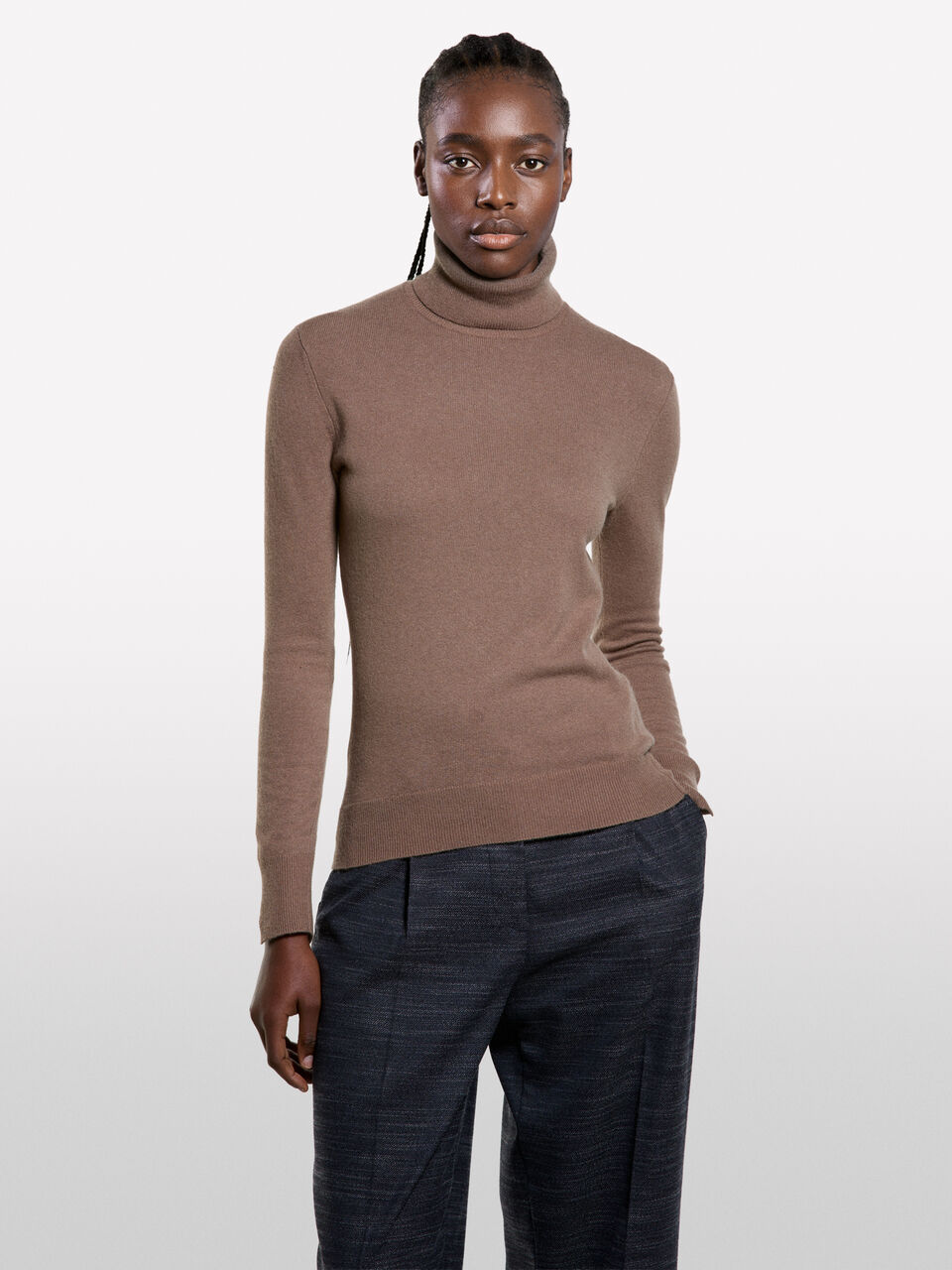TURTLE NECK SWEATER Femme image number null
