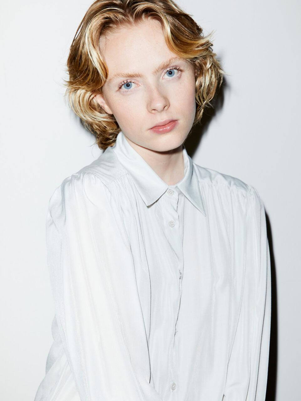 Chemise en satin Femme image number null