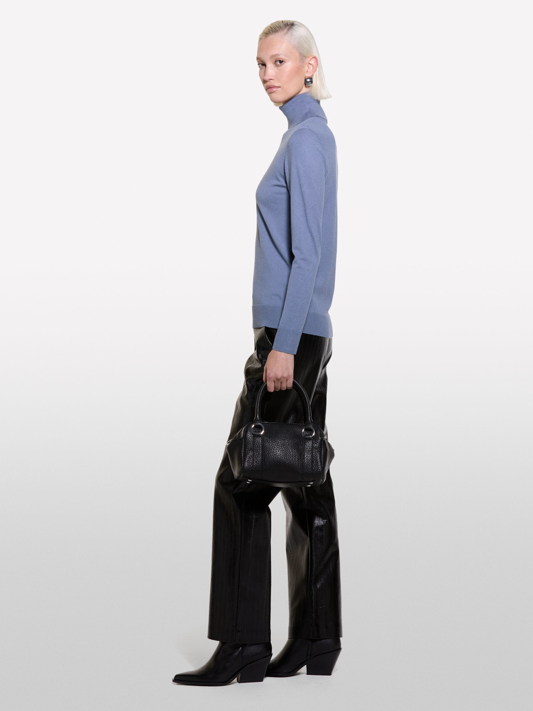 TURTLE NECK SWEATER Femme image number null