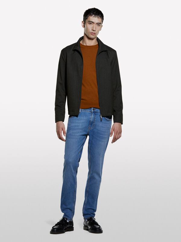 Jean Style 73 skinny bleu clair - jeans coupe skinny pour homme | Sisley