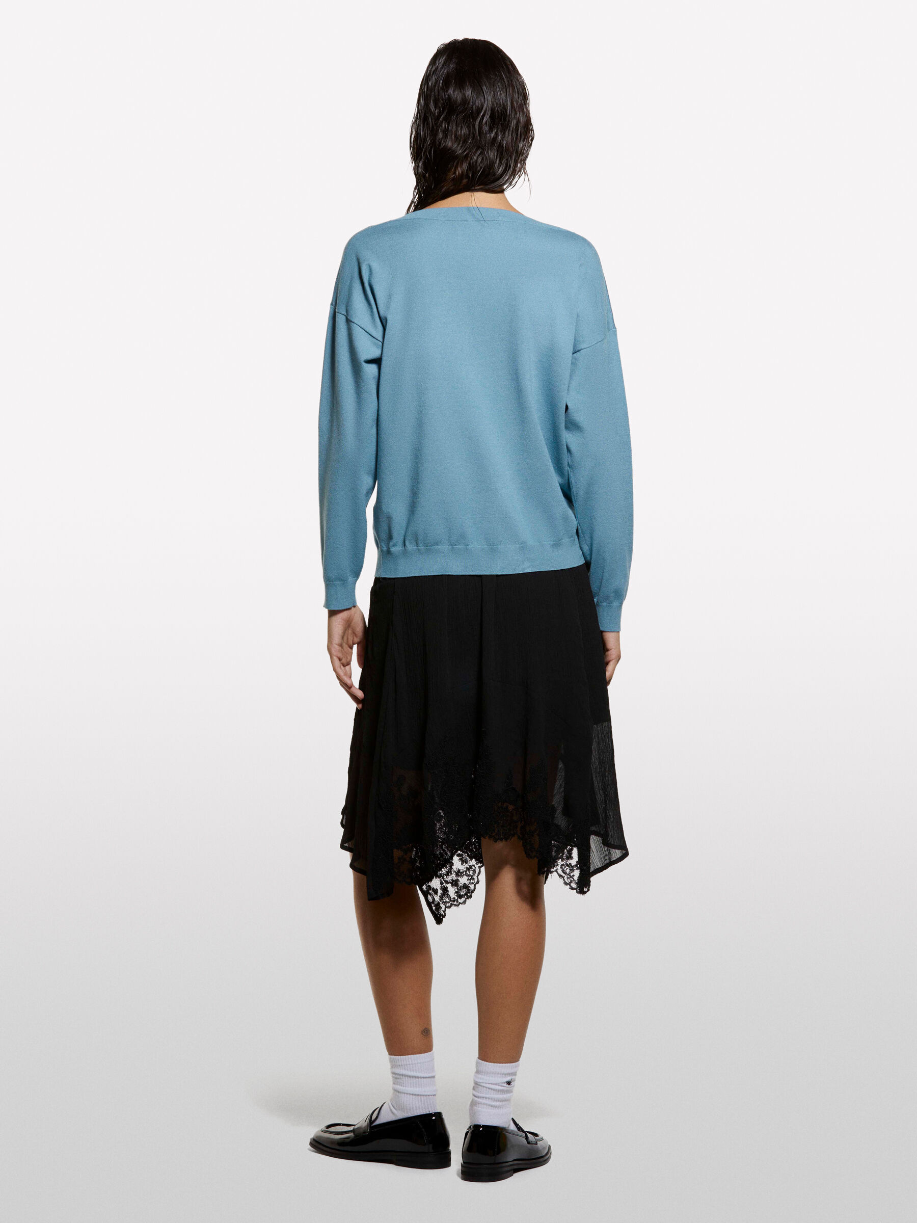 BOAT-NECK SWEAT.L/S Femme image number null