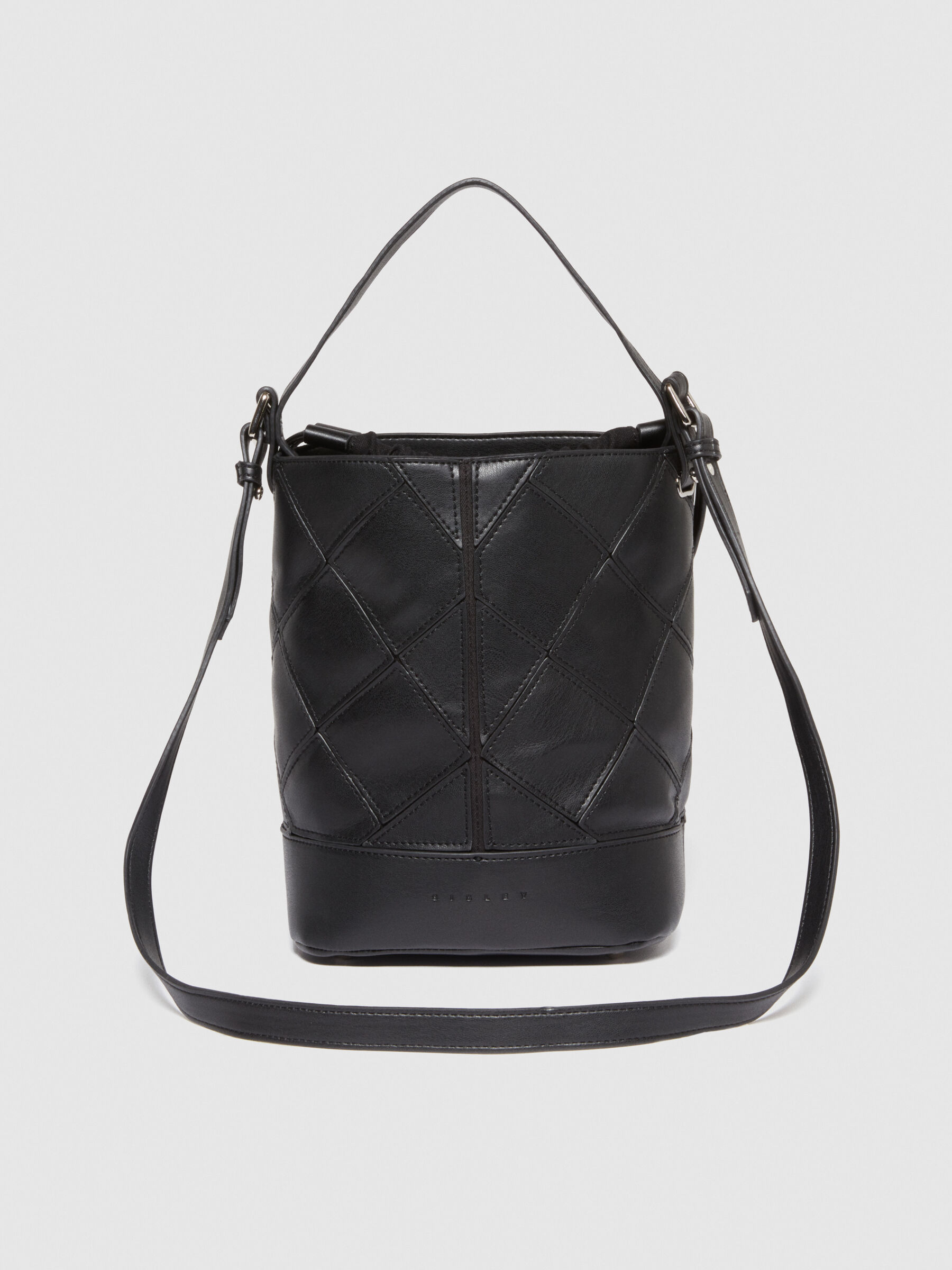 Sac seau effet tress Noir Sisley