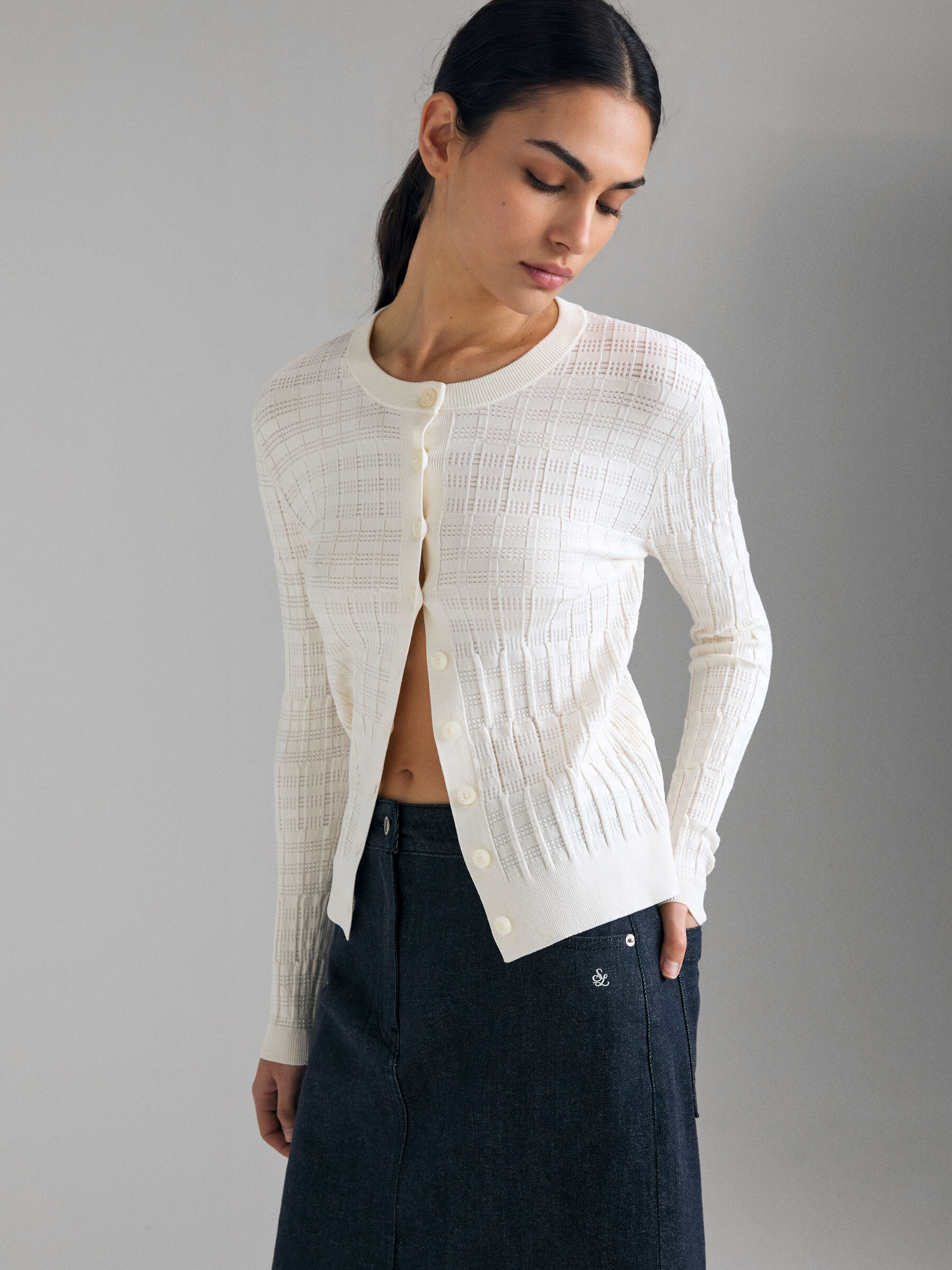 L/S SWEATER Femme image number null