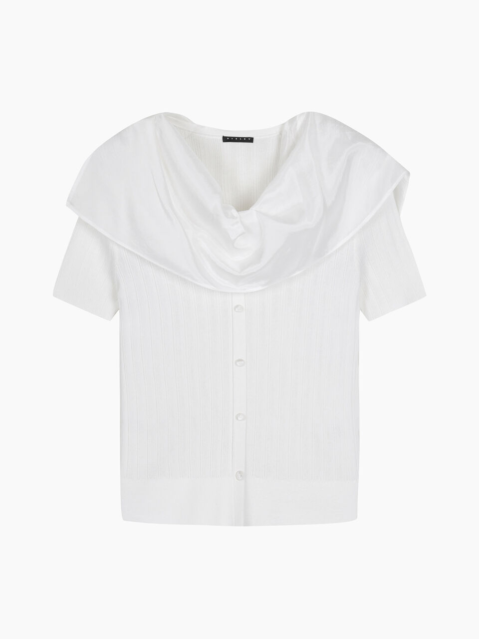SLEEVELESS SWEATER Femme image number null