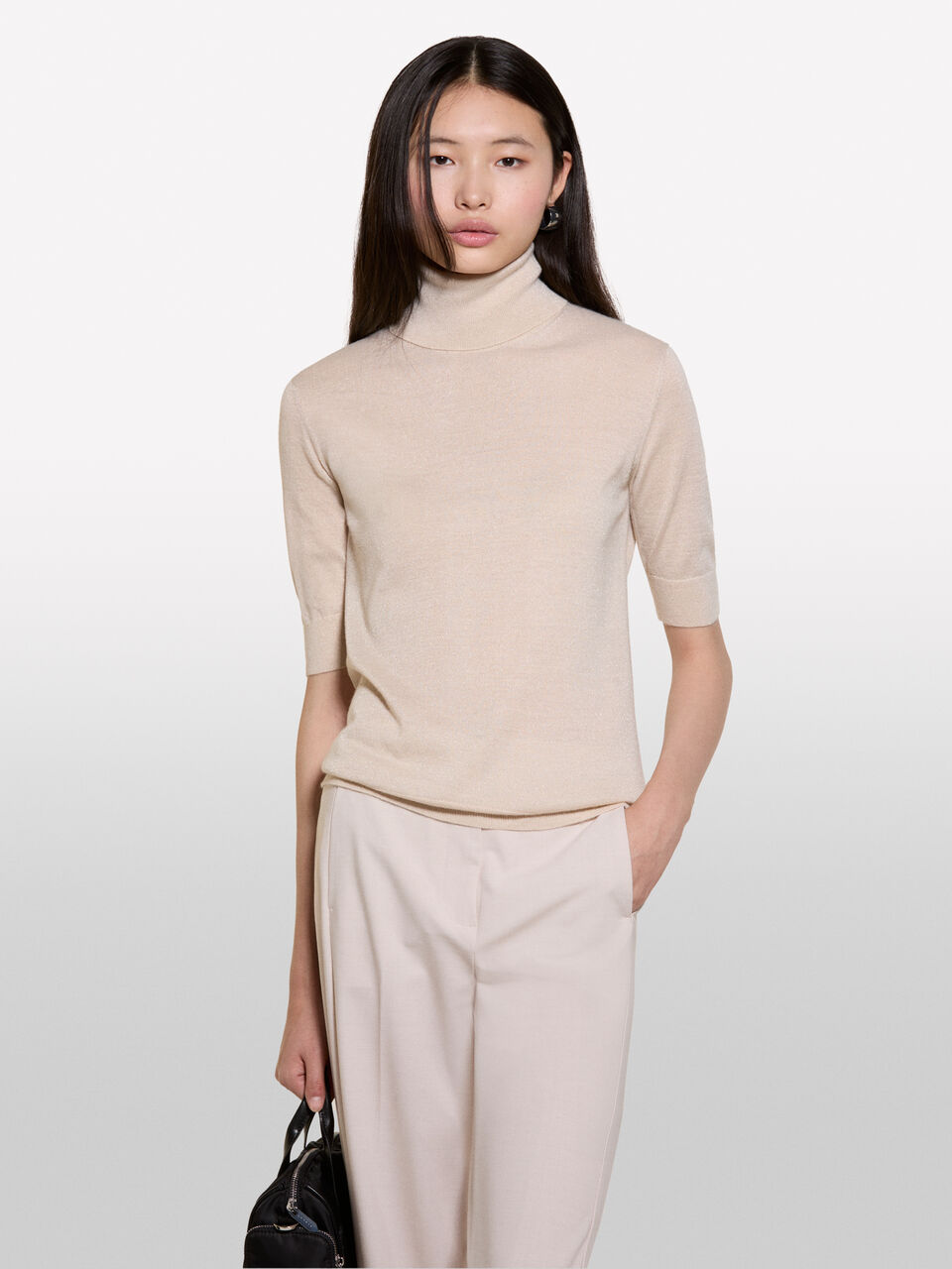 TURTLE NECK SWEATER Femme image number null
