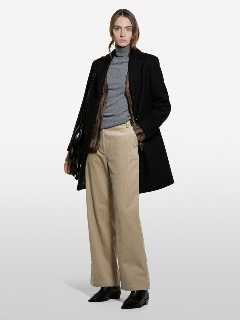 TURTLE NECK SWEATER Femme image number null