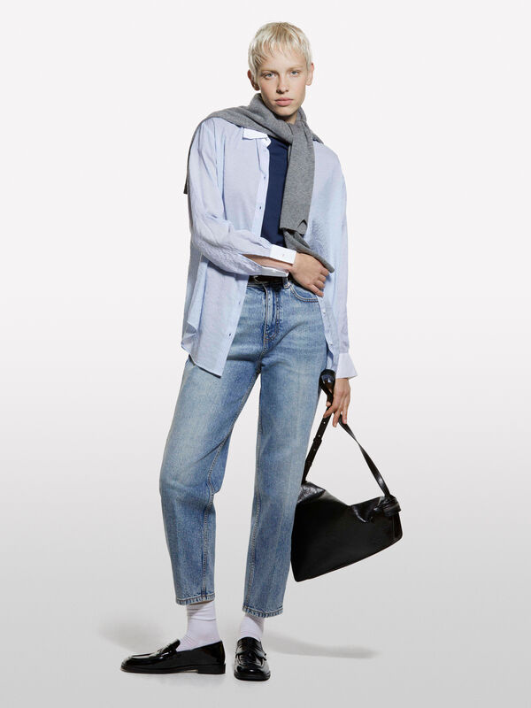 Jean mom léger Style 69 - jeans mom et boyfriend pour femme | Sisley