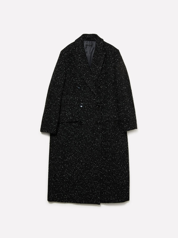 long manteau bouclé - manteaux pour femme | Sisley