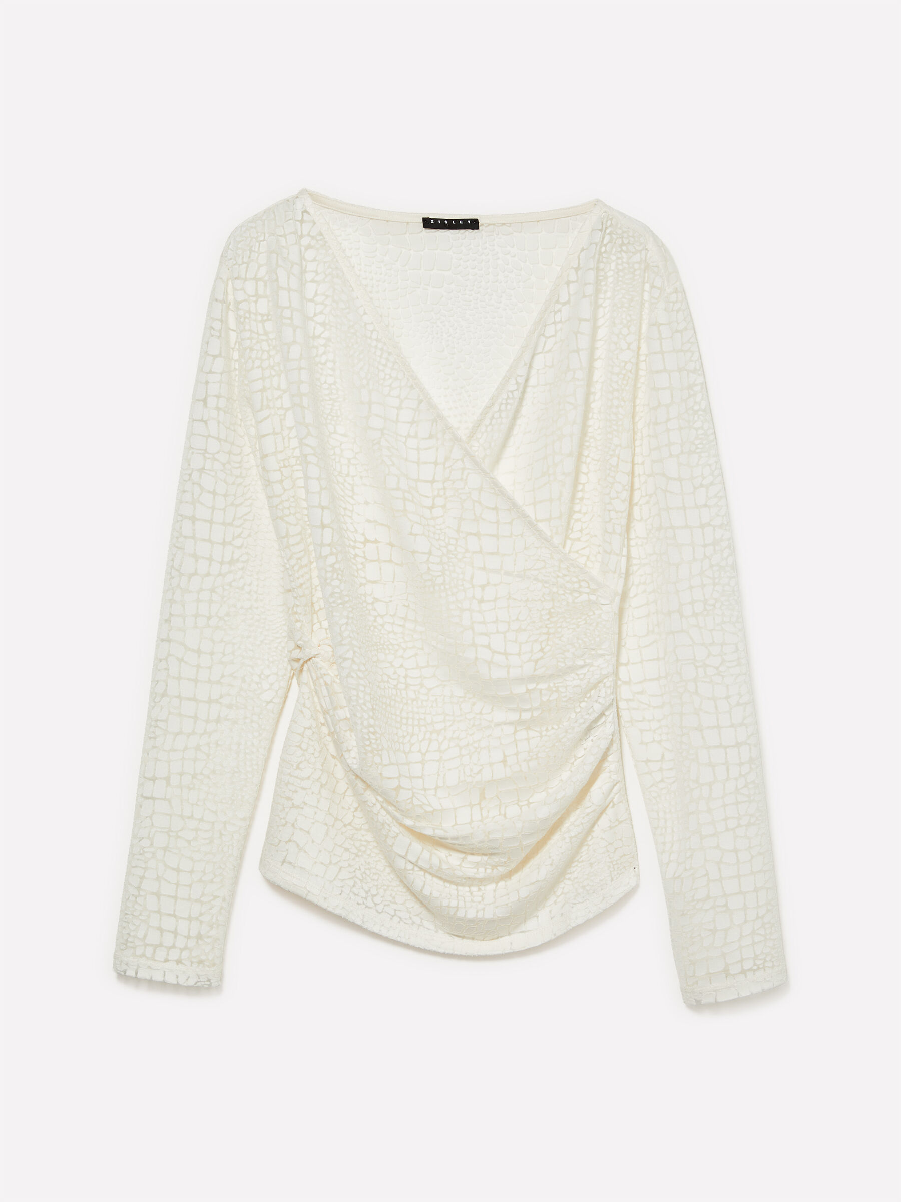 V NECK SWEATER L/S Femme image number null