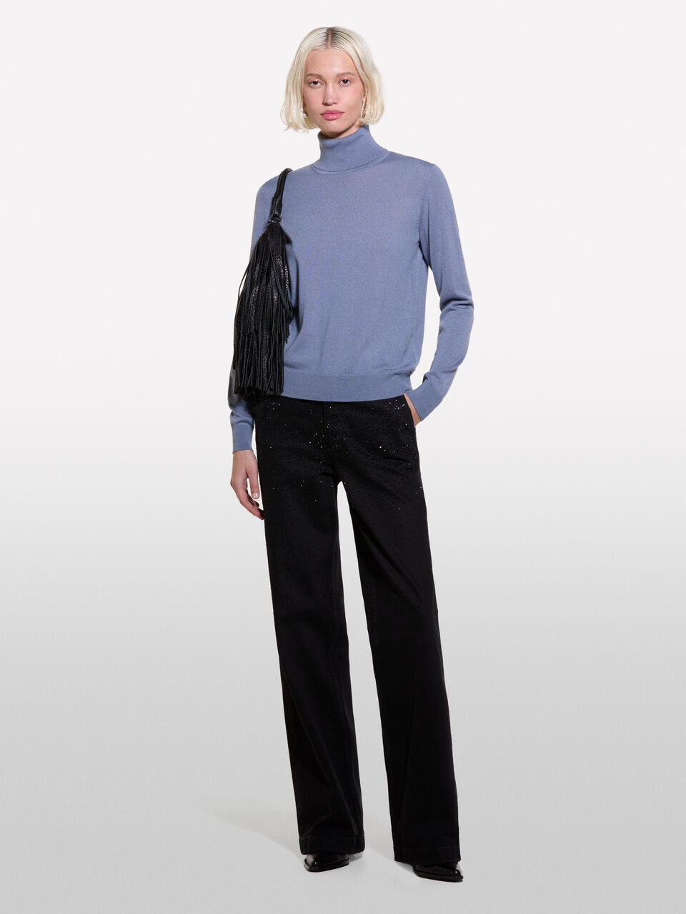 TURTLE NECK SWEATER Femme image number null