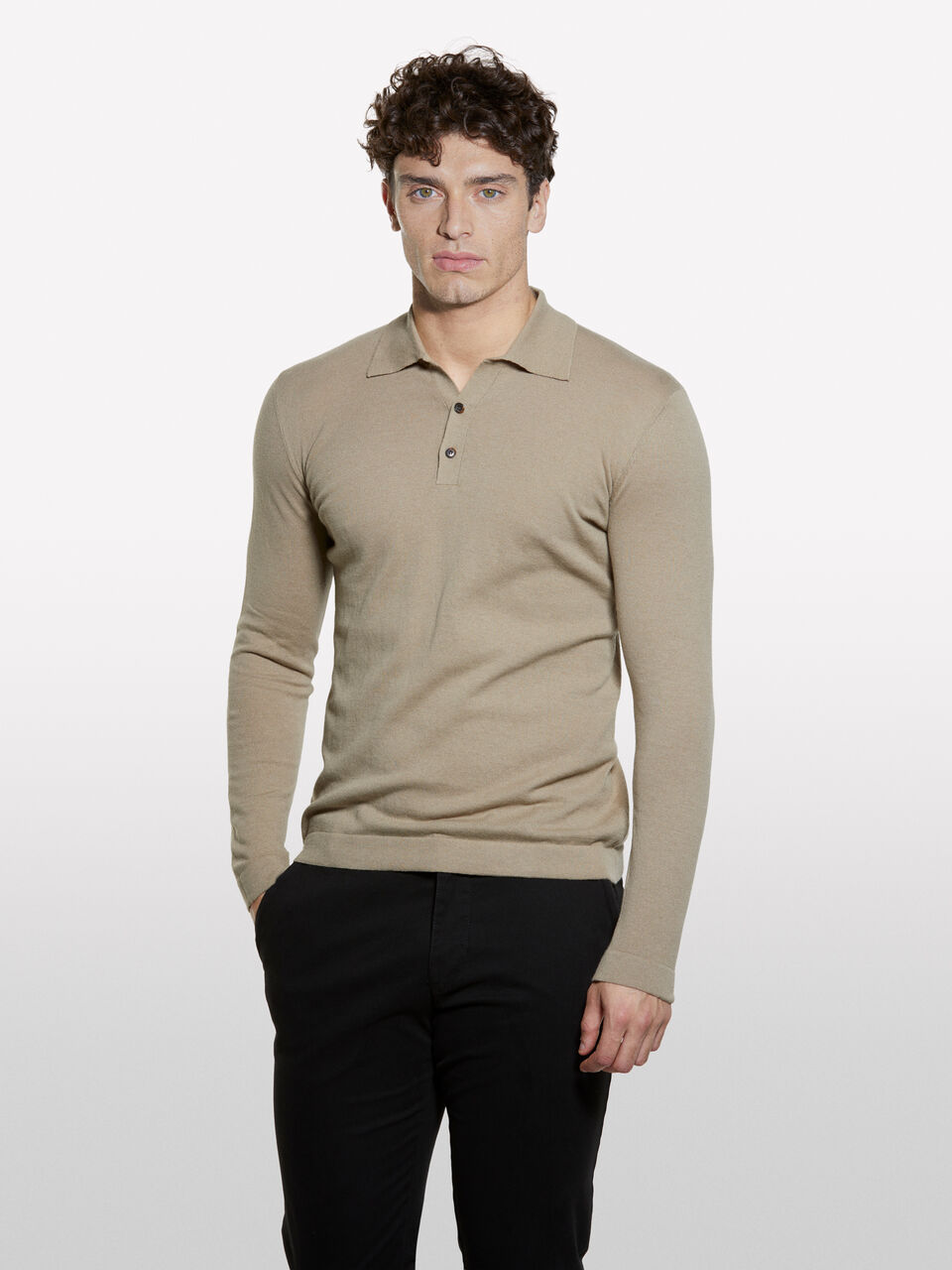 L/S POLO SHIRT Homme image number null