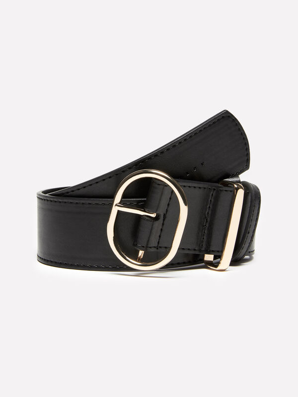 Ceinture noire taille haute - ceintures pour femme | Sisley