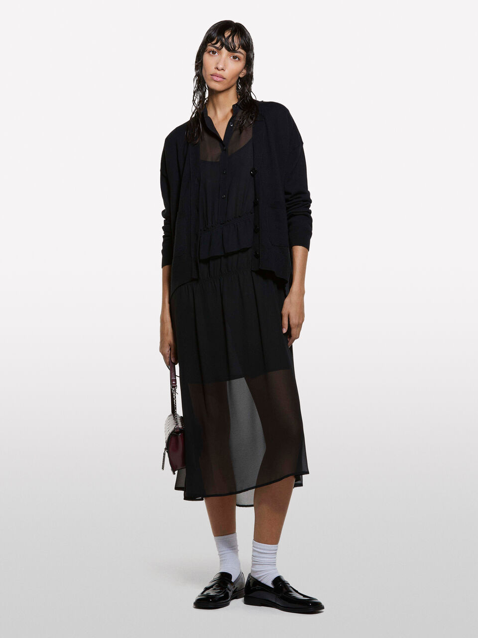 L/S CARDIGAN Femme image number null