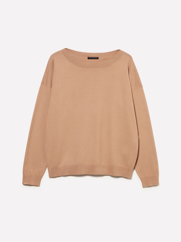 BOAT-NECK SWEAT.L/S Femme