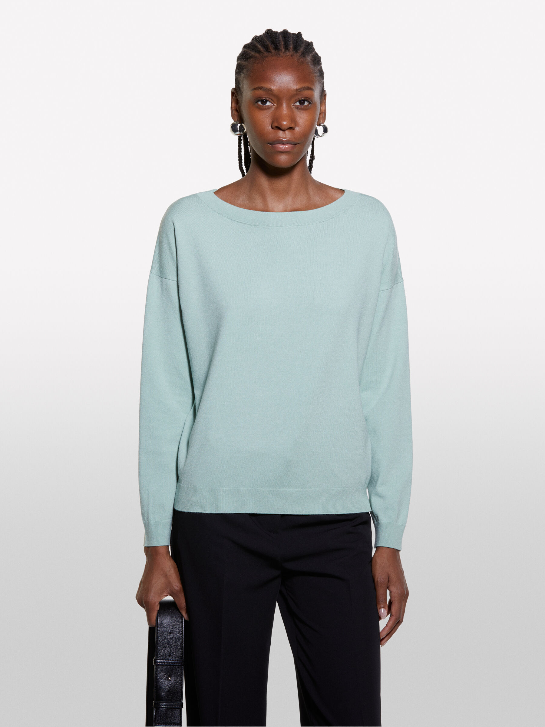 Pulls a Encolure Bateau pour Femme Sisley