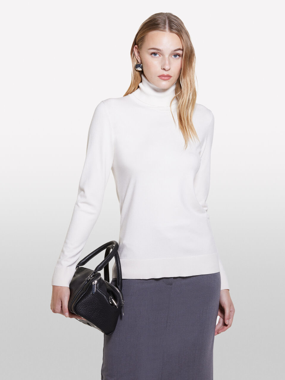 TURTLE NECK SWEATER Femme image number null
