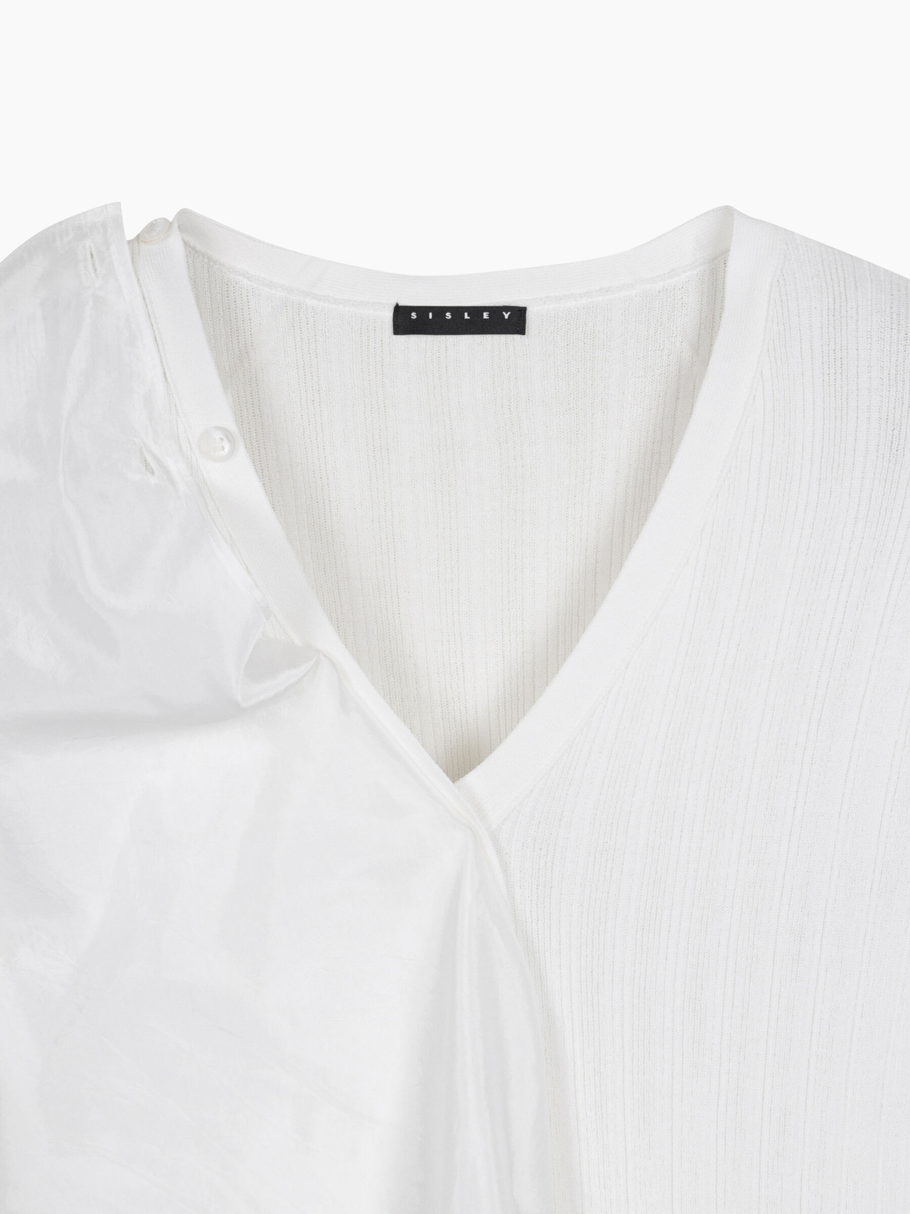 SLEEVELESS SWEATER Femme image number null