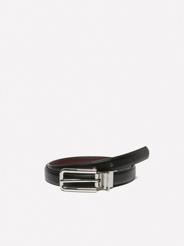 Thin reversible belt - ceintures pour femme | Sisley