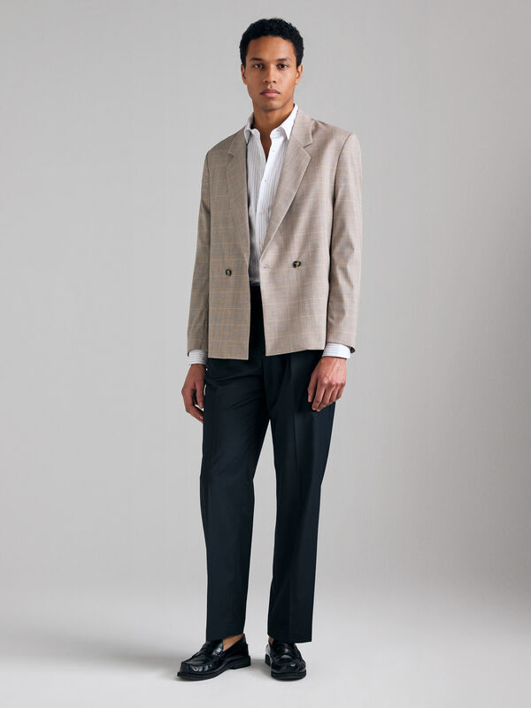 Blazer crois&eacute; sur mesure - blazers pour homme | Sisley