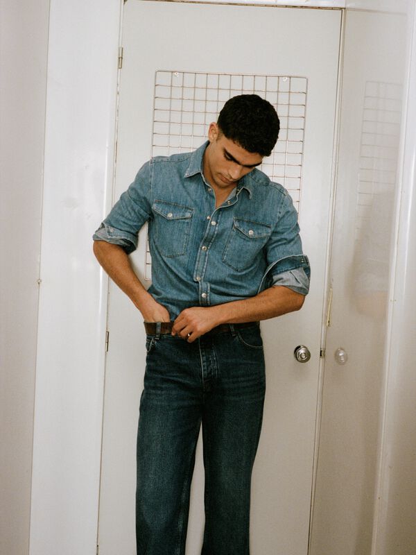 Jean regular bleu - jeans regular pour homme | Sisley