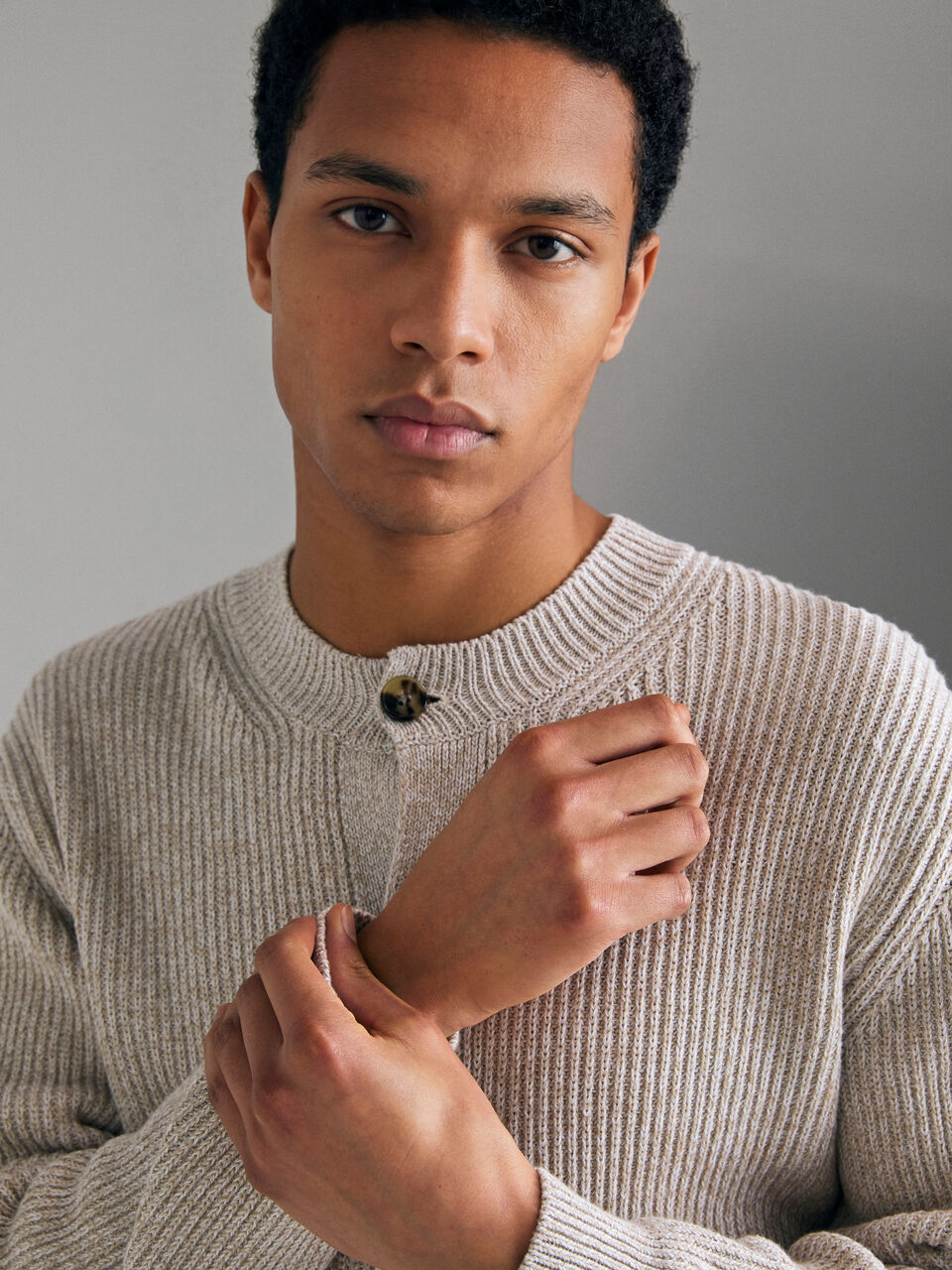 L/S SWEATER Homme image number null