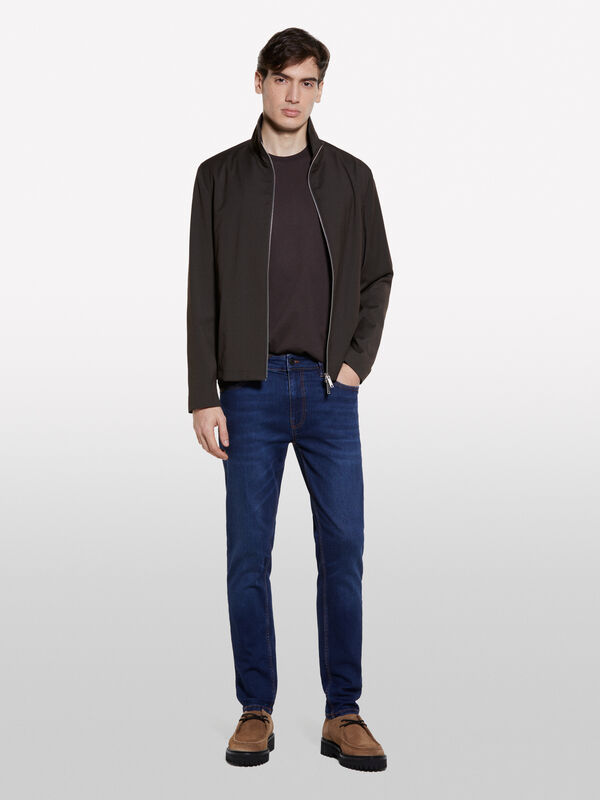 Jean Style 73 skinny bleu - jeans coupe skinny pour homme | Sisley
