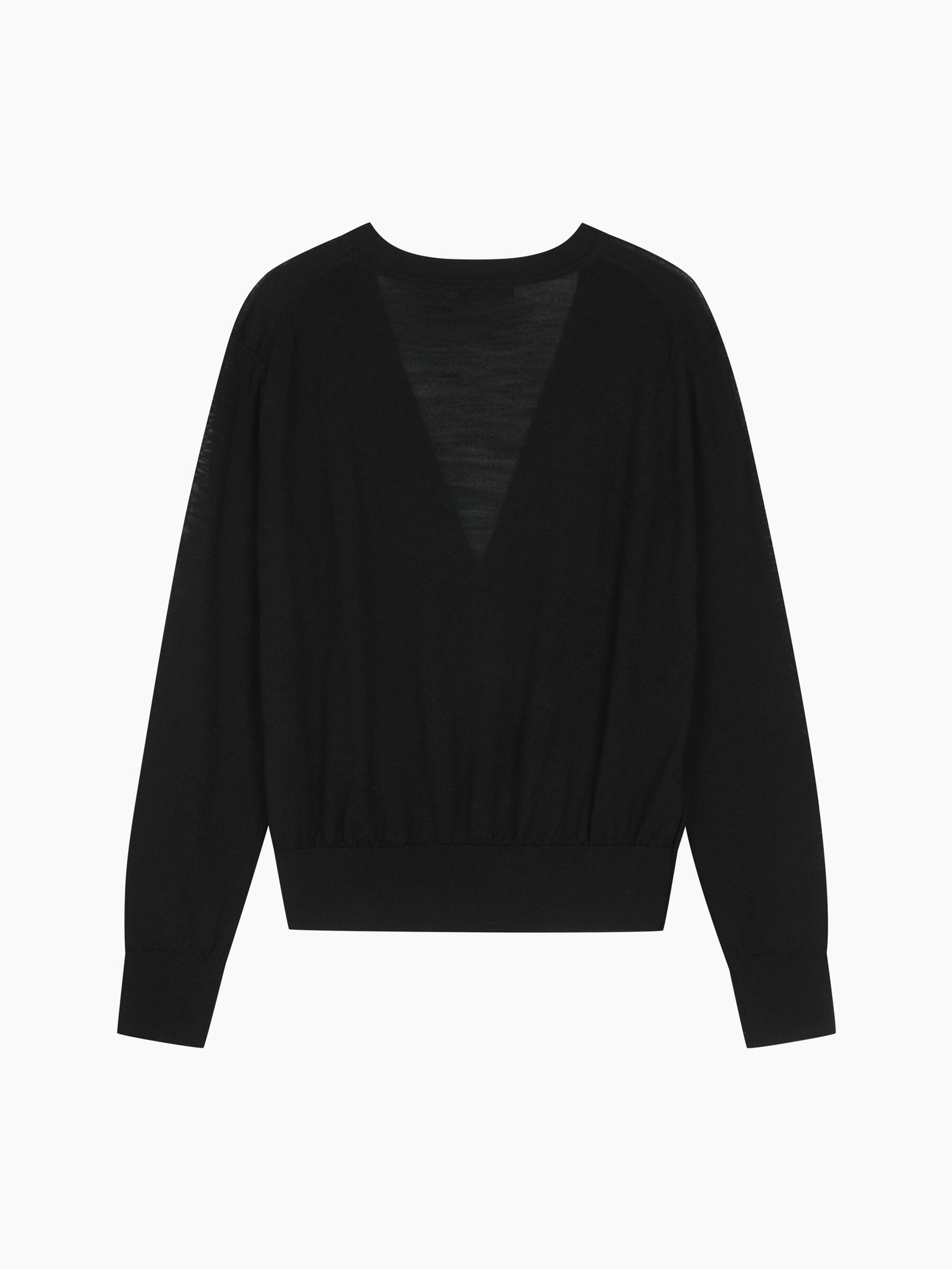 V NECK SWEATER L/S Femme image number null