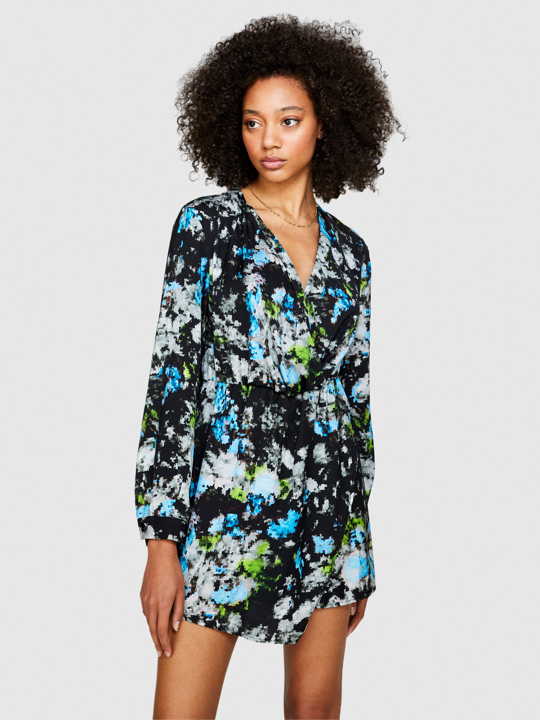 Robe femme cache coeur sales