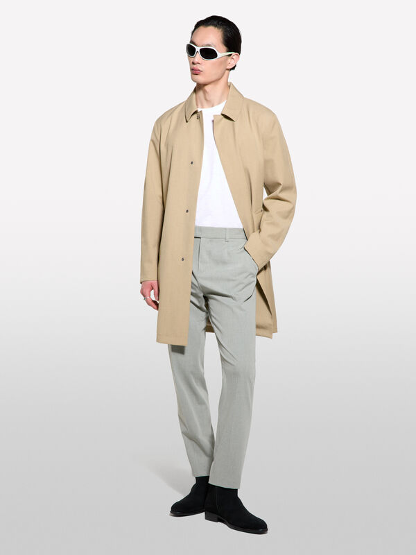  Trench imperméable  - vestes et blousons pour homme | Sisley