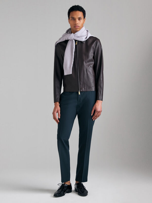 Veste en tissu enduit - vestes et blousons pour homme | Sisley