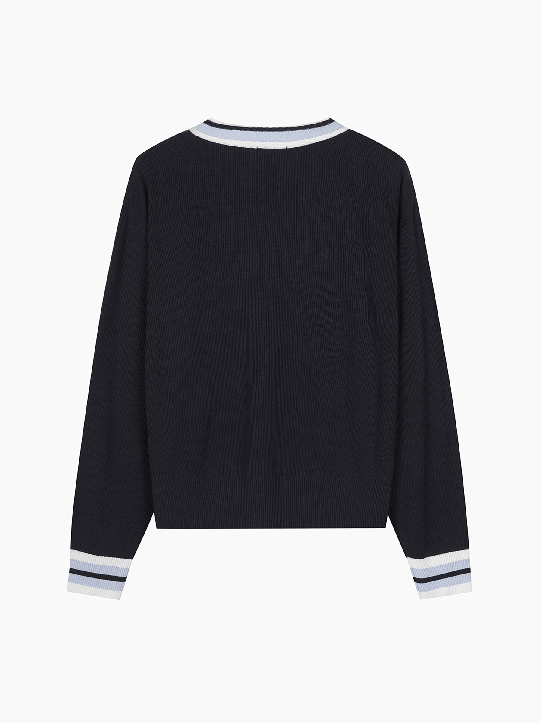 V NECK SWEATER L/S Femme image number null
