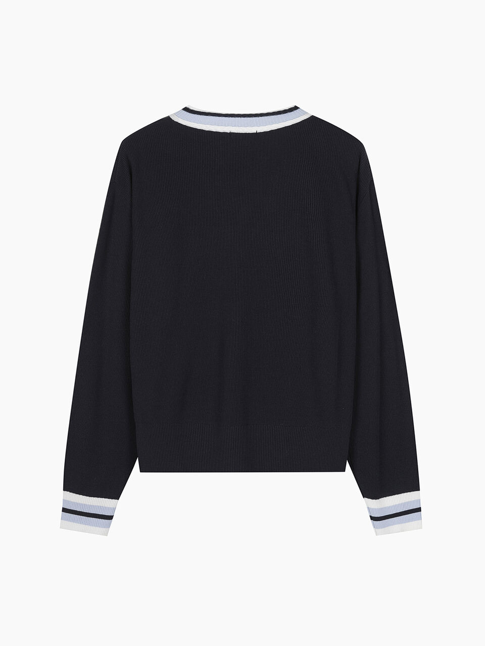 V NECK SWEATER L/S Femme image number null