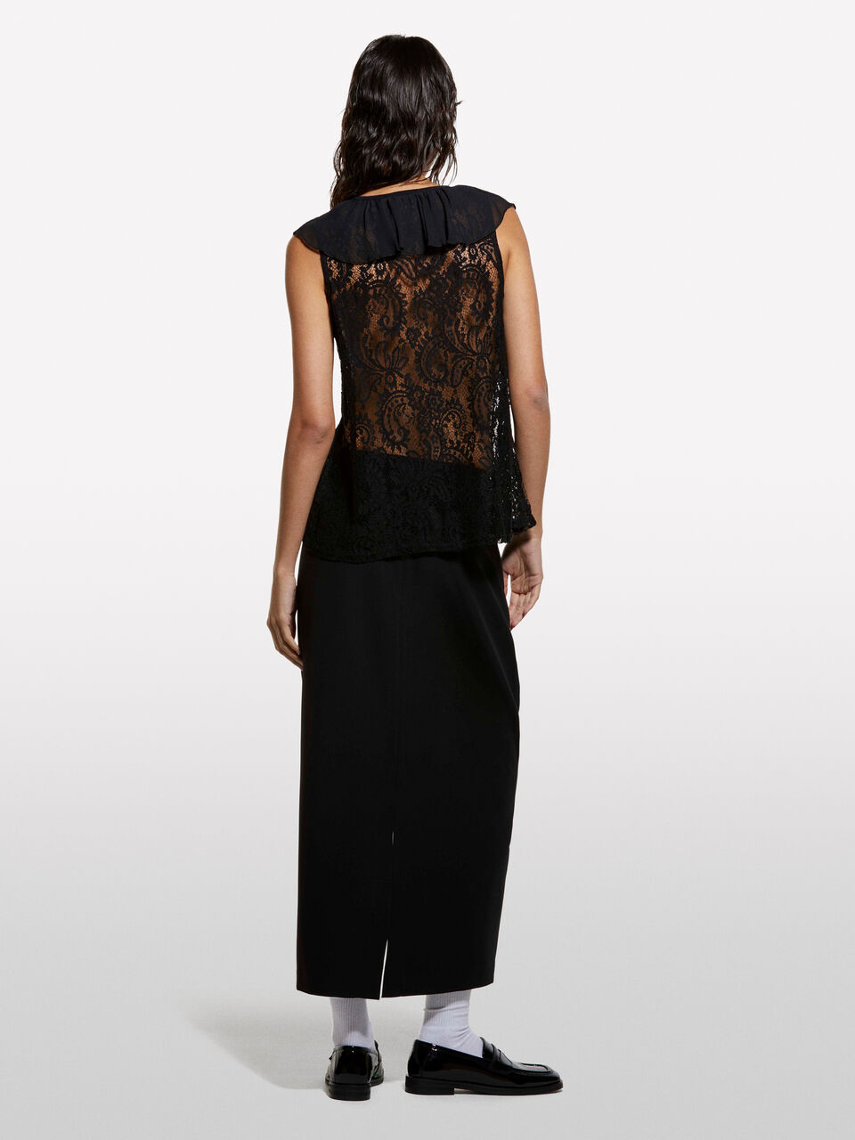 SLEEVELESS SHIRT Femme image number null