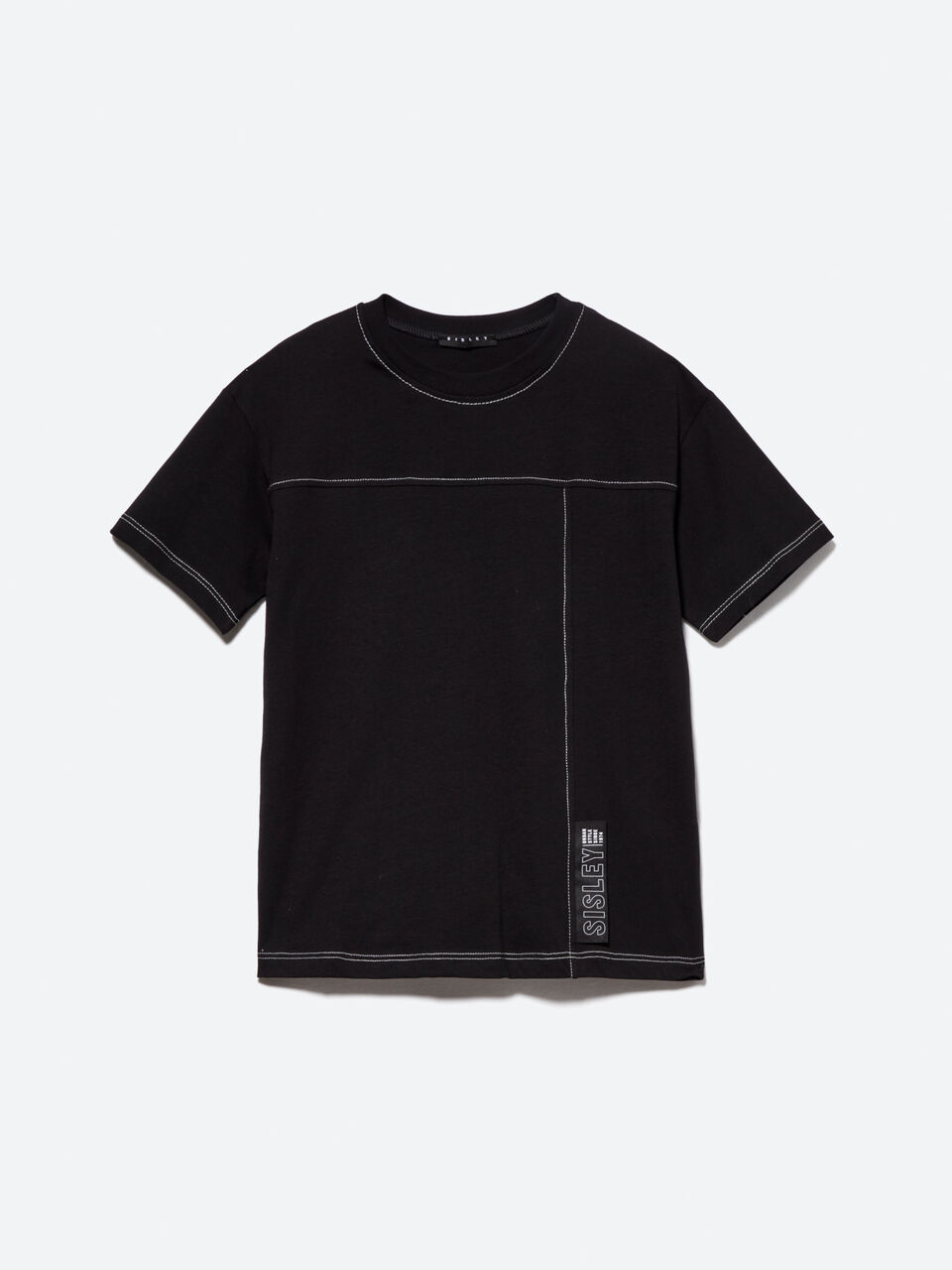 T-shirt à étiquette siglée Garçon image number null