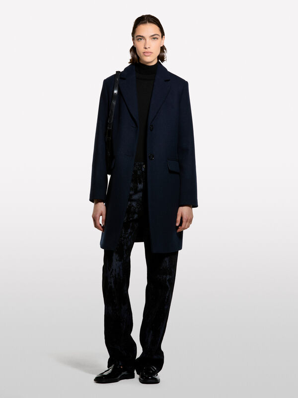 Jean relaxed fit avec imprimé - jeans regular pour femme | Sisley