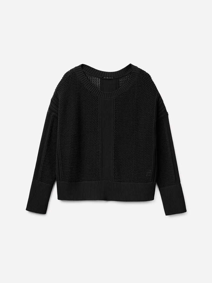 BOAT-NECK SWEAT.L/S Femme