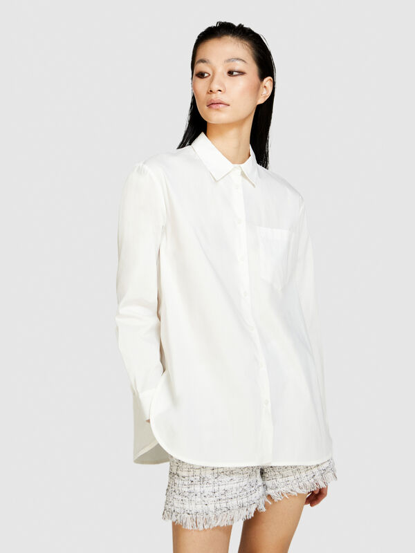 Chemise rayée coupe confort - chemises pour femme | Sisley