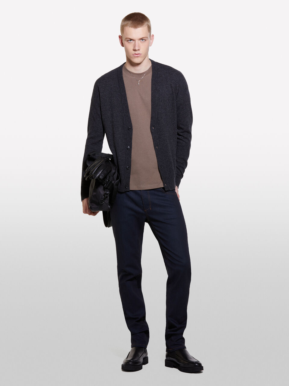 L/S CARDIGAN Homme image number null