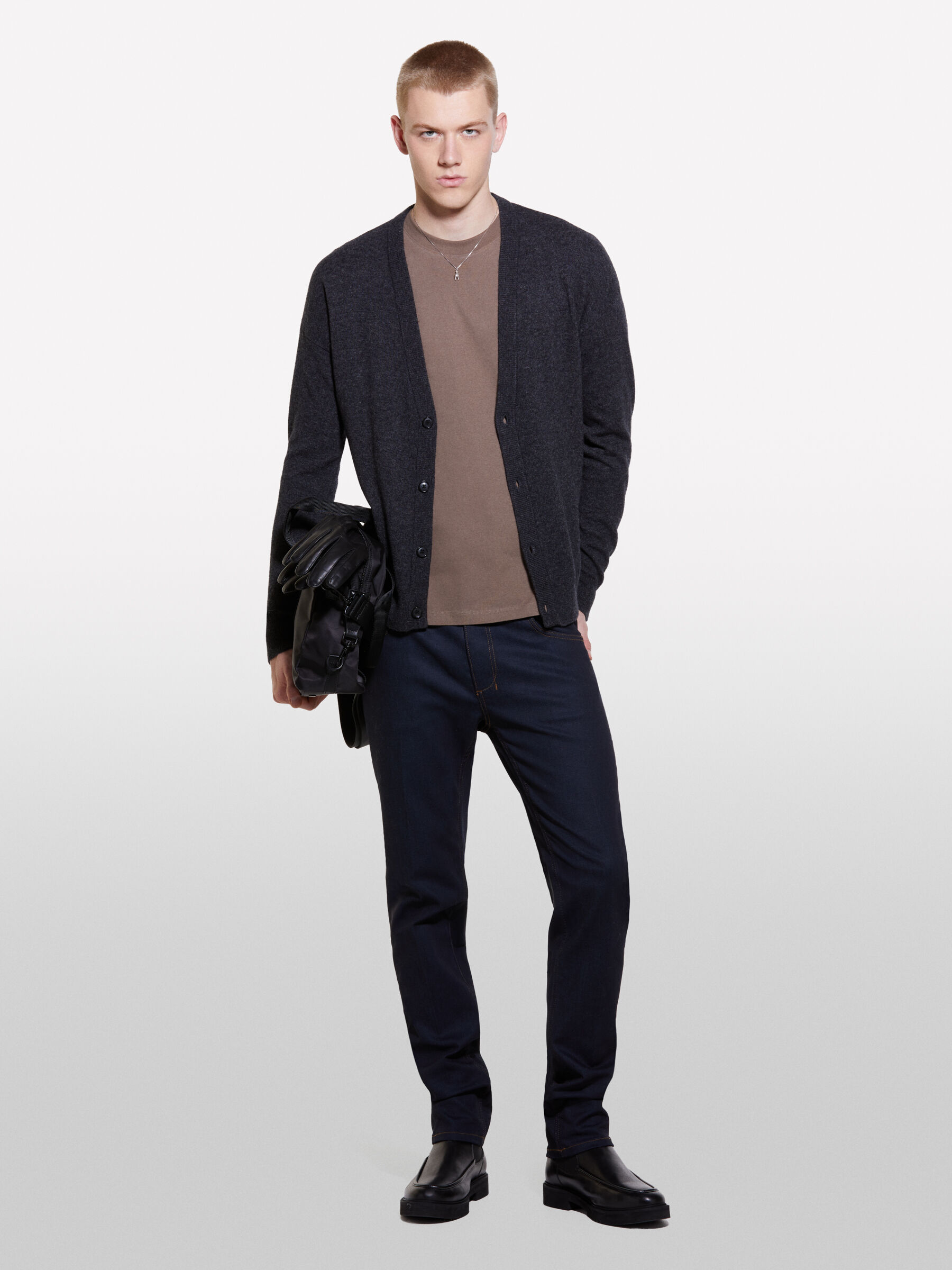 L/S CARDIGAN Homme image number null